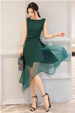 Green Jewel Sleeveless Short Homecoming Dresses Online, Short Prom Dresses APH0276