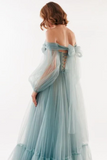 A Line Sweetheart Prom Dresses Elegant Formal Long Evening Gowns APP1026